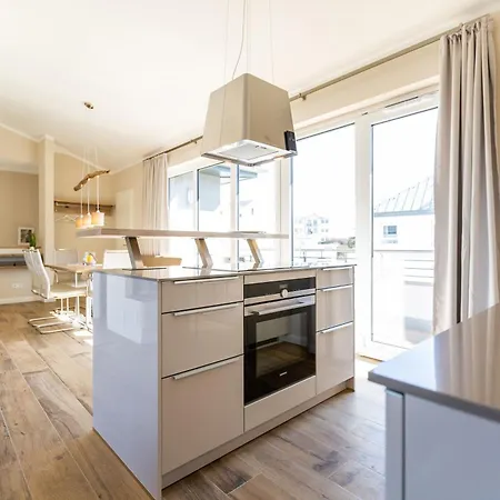 Daire Quartier Am Fischerstrand App 5 Penthouse Heringsdorf