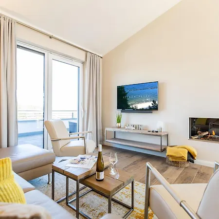 Daire Quartier Am Fischerstrand App 5 Penthouse Heringsdorf
