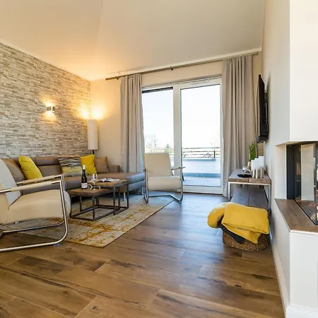 公寓 Quartier Am Fischerstrand App 5 Penthouse