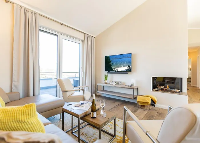 דירה Quartier Am Fischerstrand App 5 Penthouse הרינגסדורף