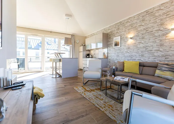 Quartier Am Fischerstrand App 5 Penthouse דירה הרינגסדורף